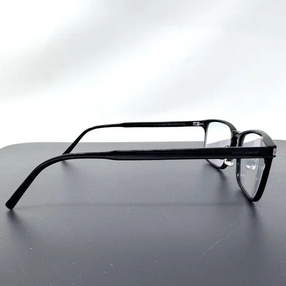 Saint Laurent SL 187 SLIM Eyeglasses 001 Black 53mm 53 [] 18 150